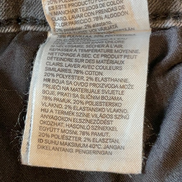 H&M Gray Skinny Jeans Stretchy Modern Fit - Picture 6 of 6